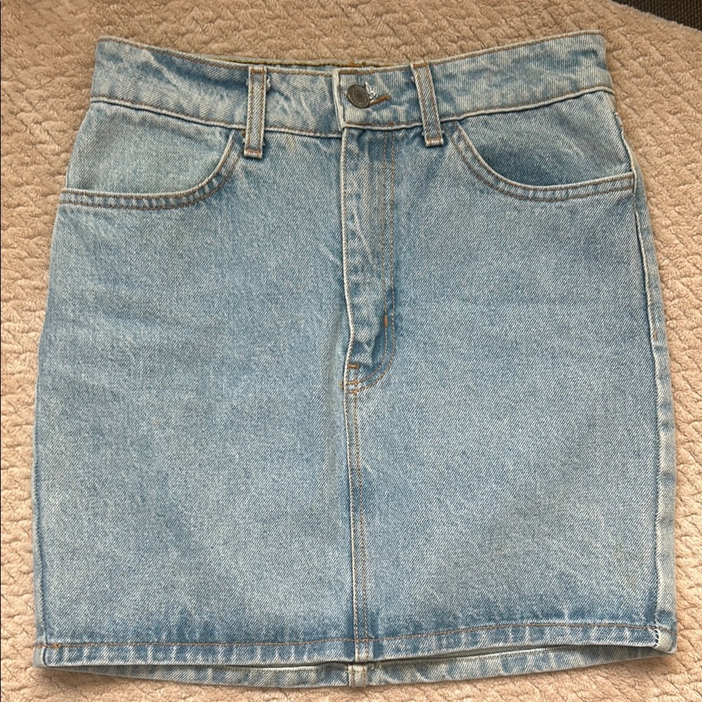 Brandy Melville Light Blue Denim Skirt
